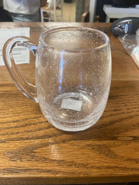 Bubble Glass Beer Mug