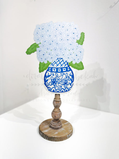 Blue Hydrangea Topper                                 (25)