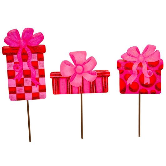 Pink Metal Gift Box-Small