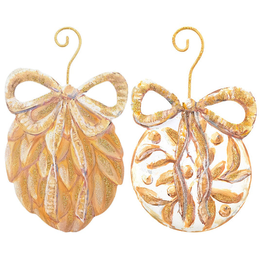 Golden Metal Ornament