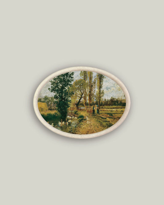 6 Duck Landscape Oval