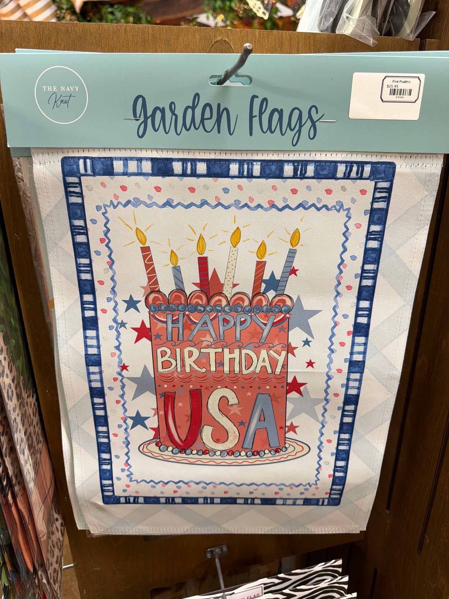 Patriotic Garden Flag