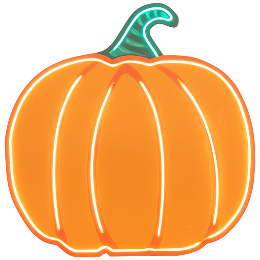 Neon Fall Pumpkin