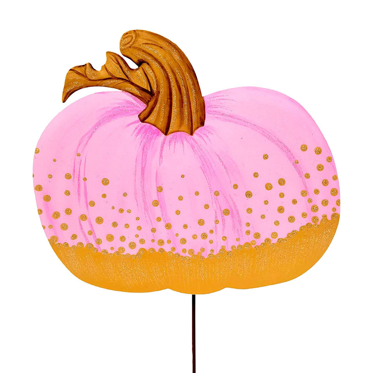 Gold and Pink Pumpkin