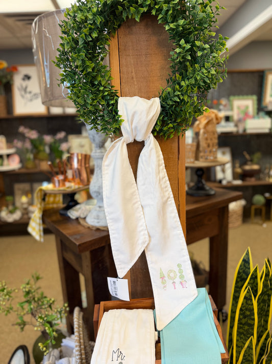 Wreath Sash (Topiaries)