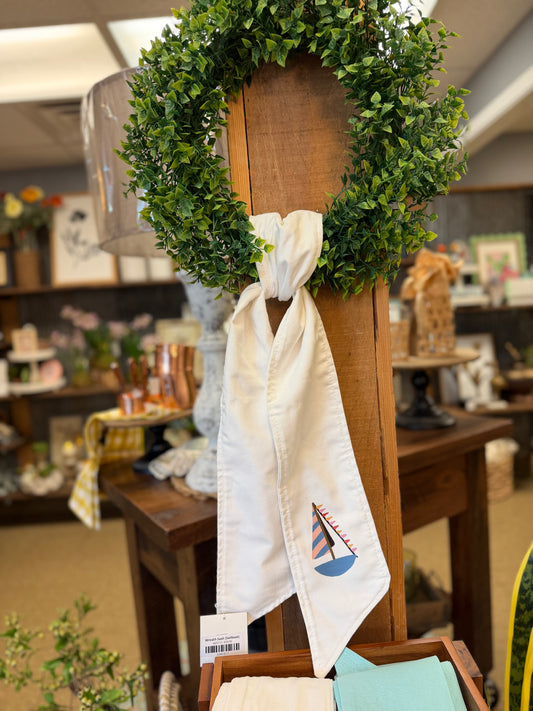 Wreath Sash (Sailboat)