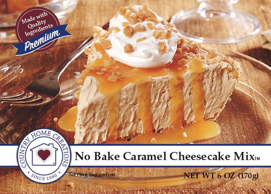 No Bake Carmel Cheesecake Mix