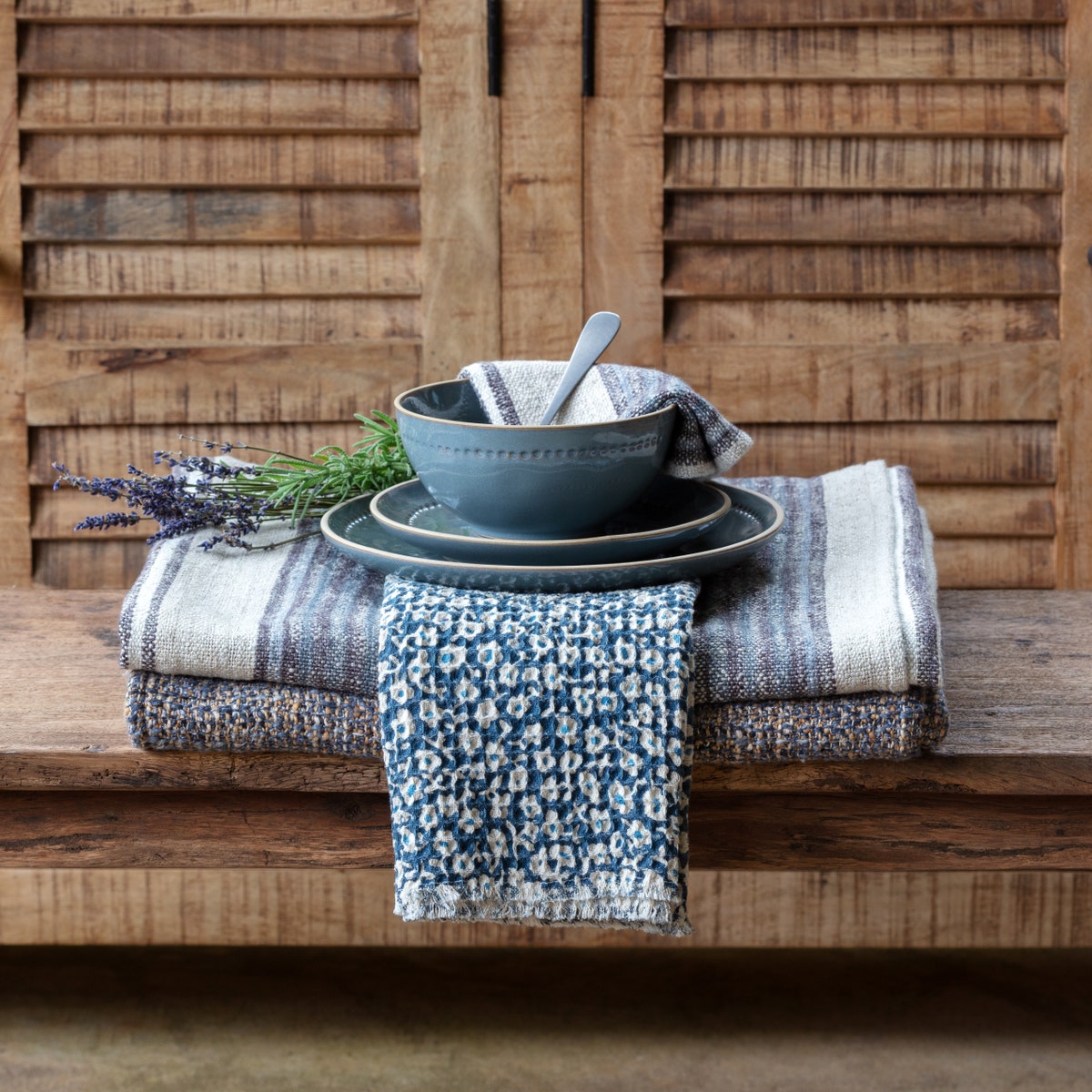 Cornflower Floral Dishtowel                   (25) (Copy)  Underhill