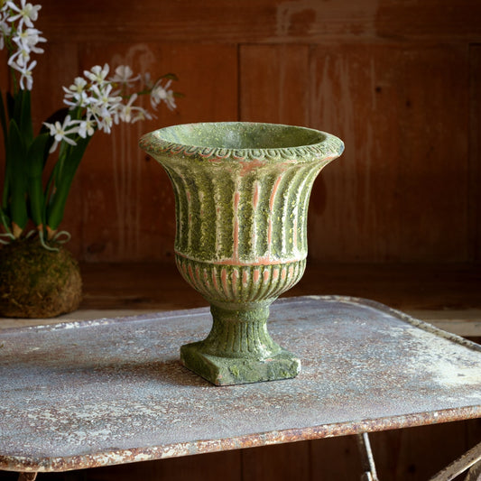 Aged Garden Urn