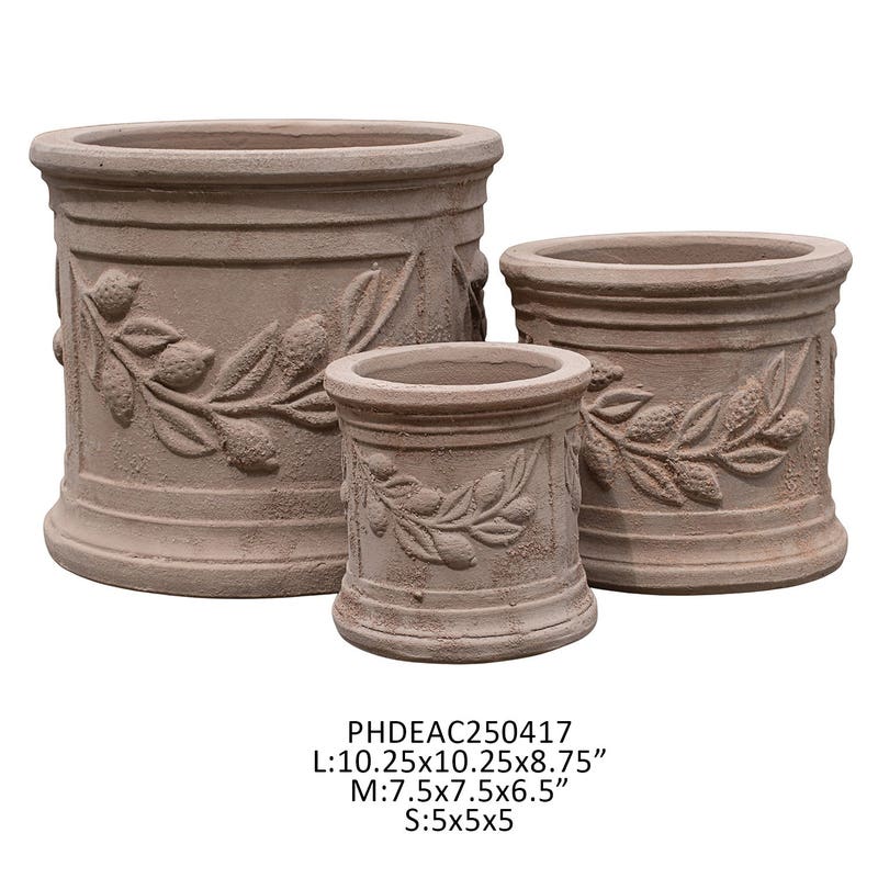 Limone Terra Cotta Pots (3 Sizes)