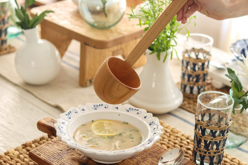 European Ladle Cherry Wood