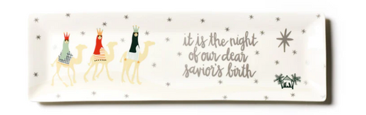 Neutral Nativity Skinny 18" Rectangle Tray