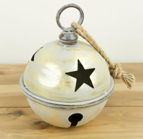 11.5" Brushed Gold Bell