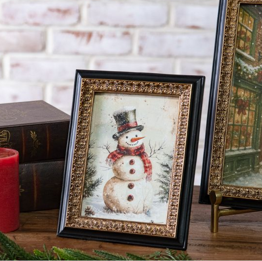 5 x 7 Snowman Photo Frame