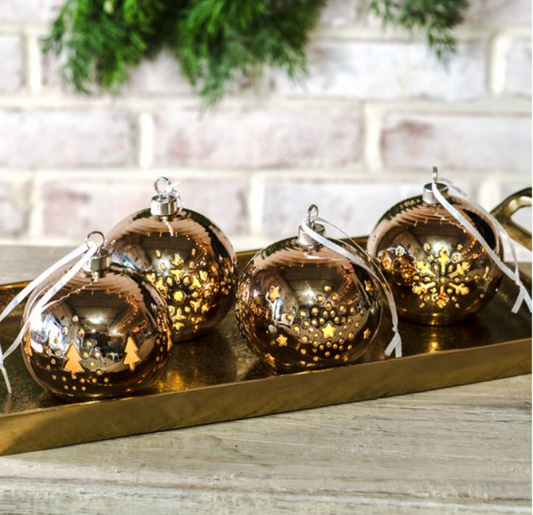 Copper LED Ornament