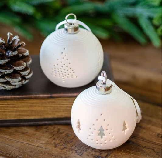 Ceramic LED Tree Ornament