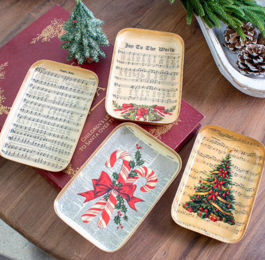 7" Festive Trinket Tray
