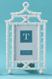 White Pagoda Frame