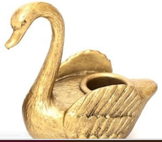 Swan Tapered Candle Holder