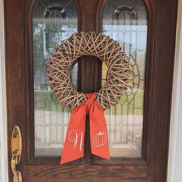 Rattan Wreath