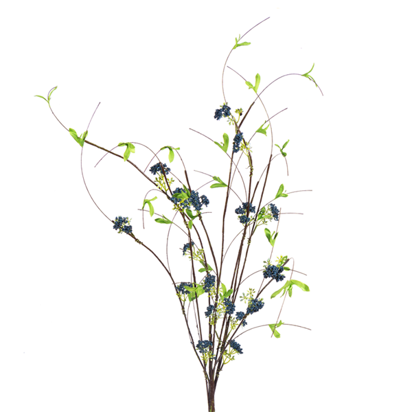 42” Twig Bush Blue