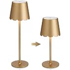 Gold Rechargeable lamp