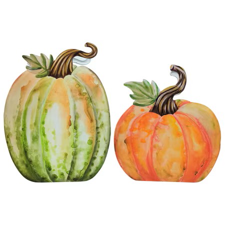 Water Color Pumpkin Pocket                         (25)