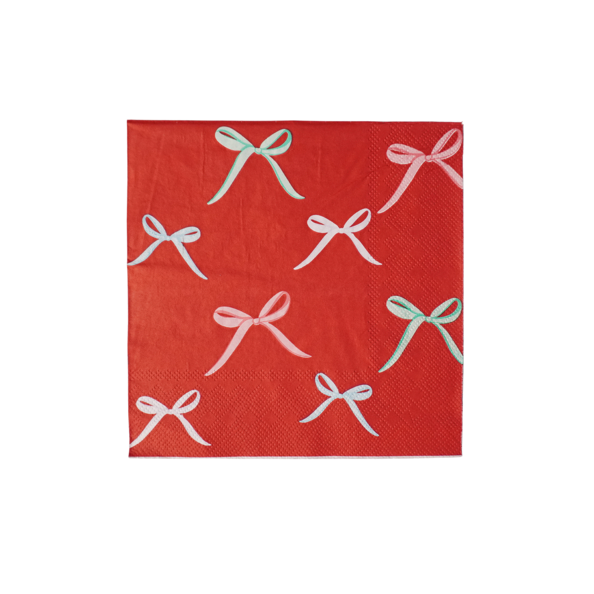 6 Ornaments & Bows Napkin