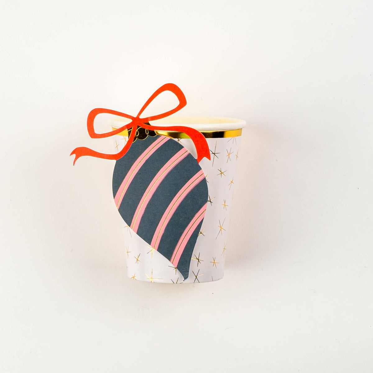 6 Christmas Cheer Paper Cups