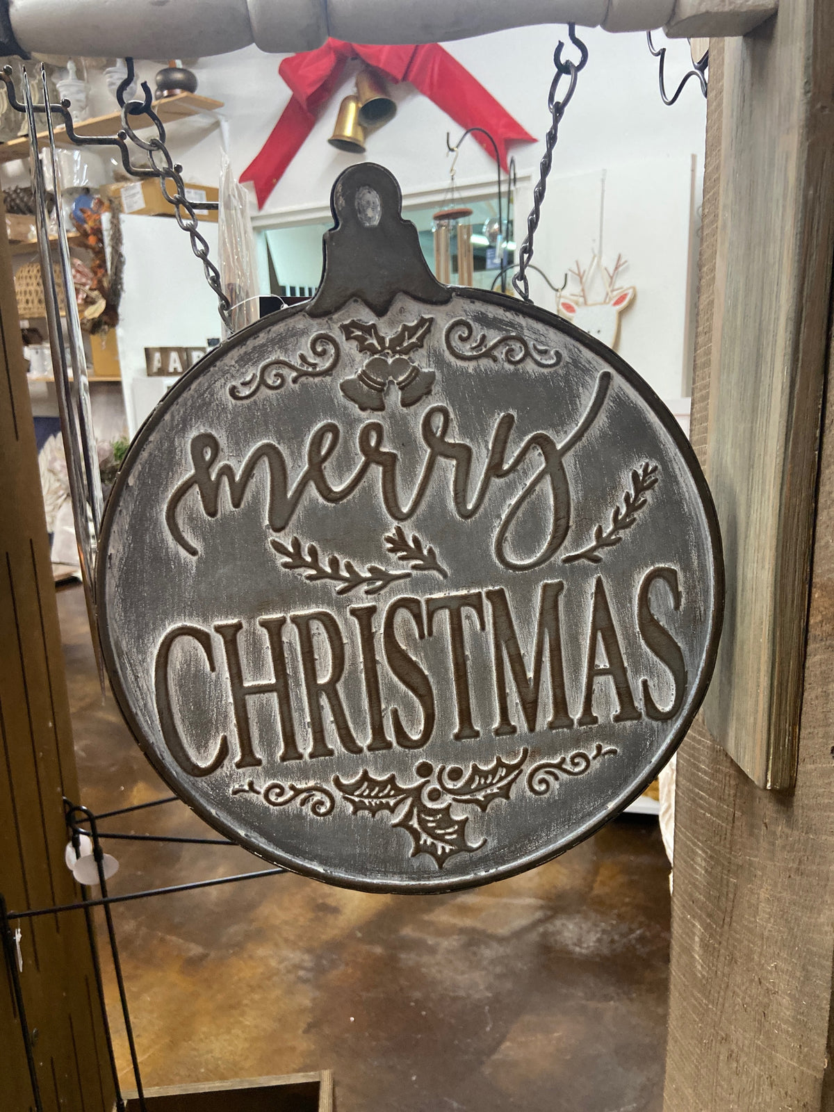 6 54700 13" Merry Christmas Double sided Arrow