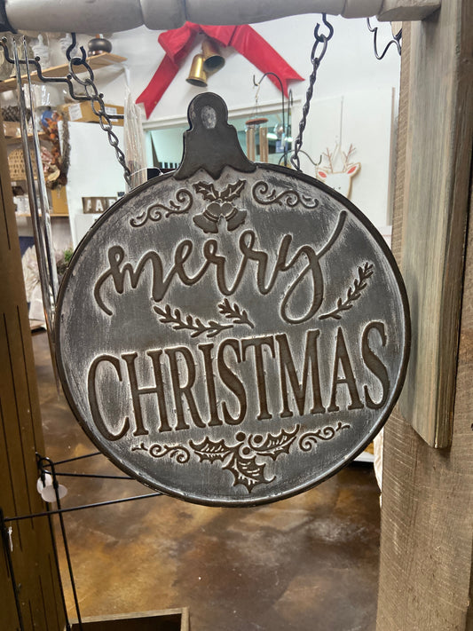 6 54700 13" Merry Christmas Double sided Arrow