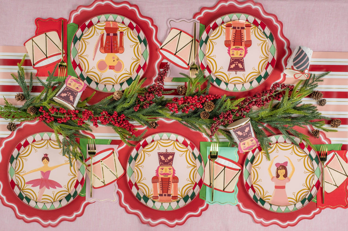 6 Nutcracker Dessert Plate