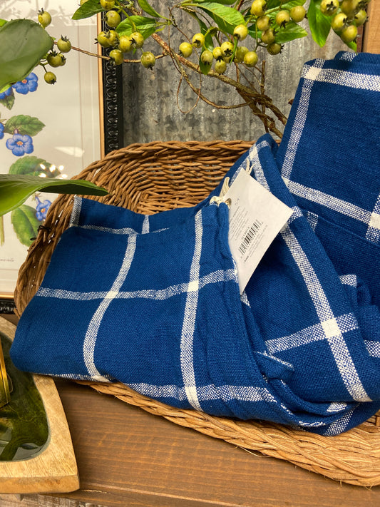 Classic Check Slub Apron