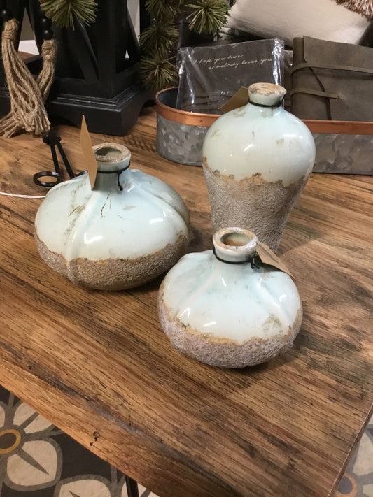 Distressed Terra Cotta Vase 3 Sizes
