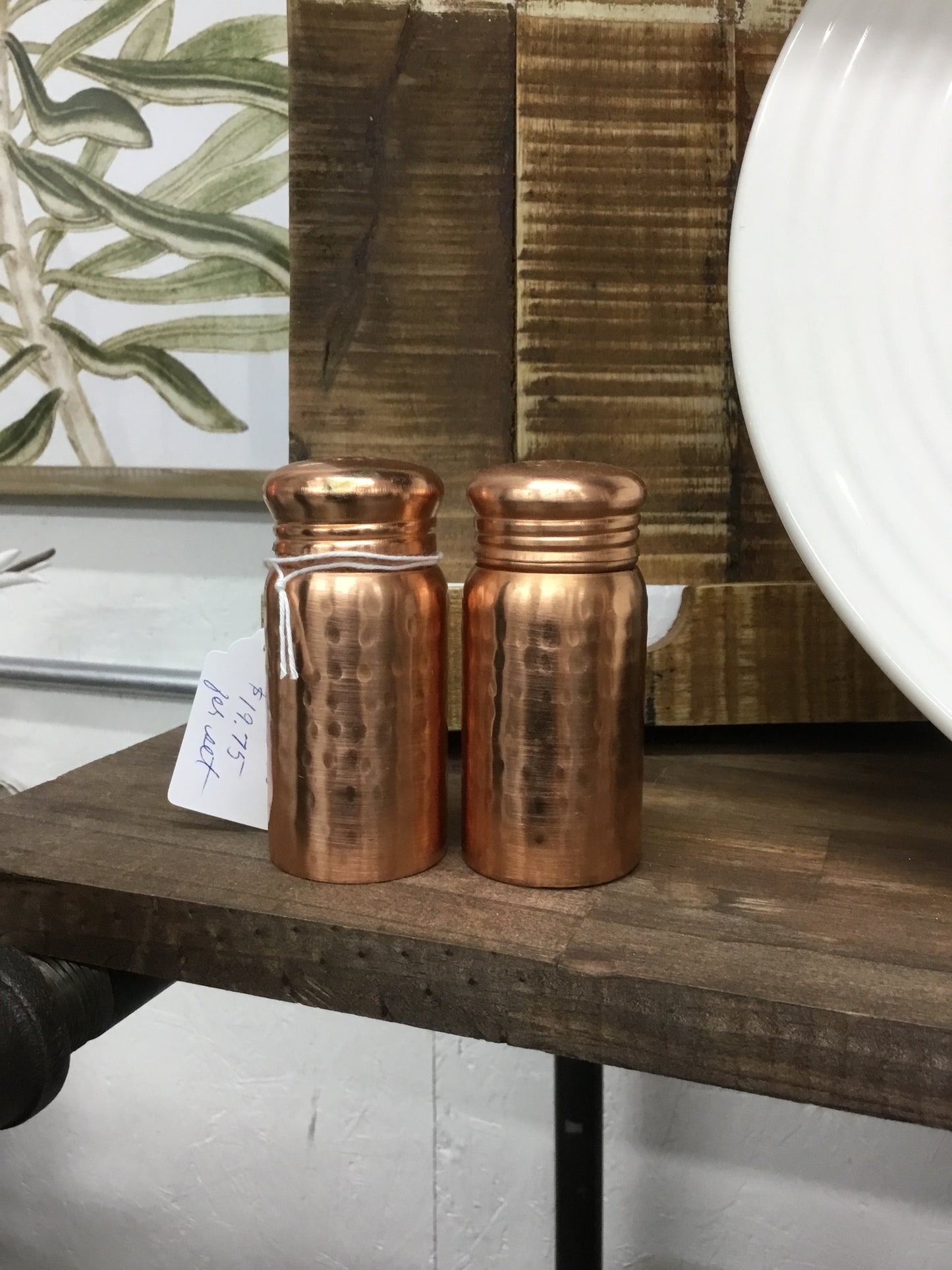 Df4390 One Set Copper Salt And Pepper
