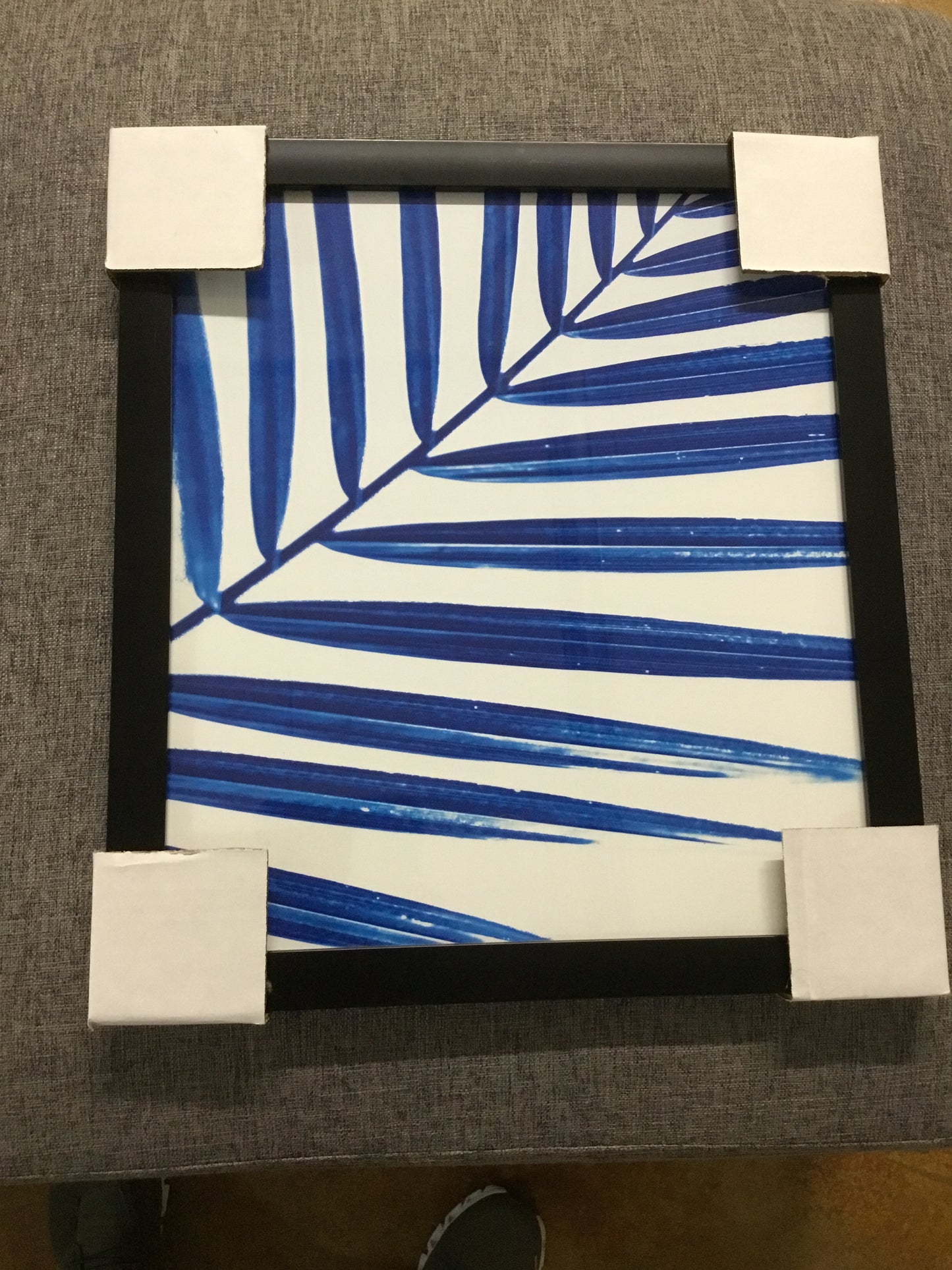 121735 Fa Tropical Blue Wall Art