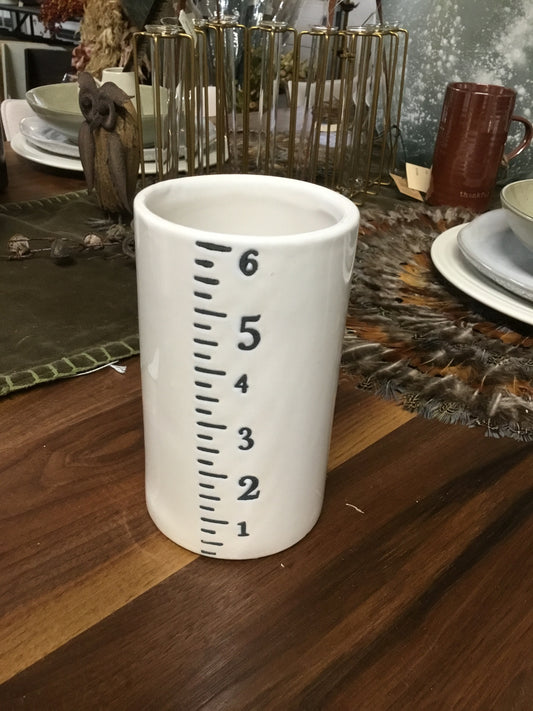 76746-Ha Ruled Cylinder Vase