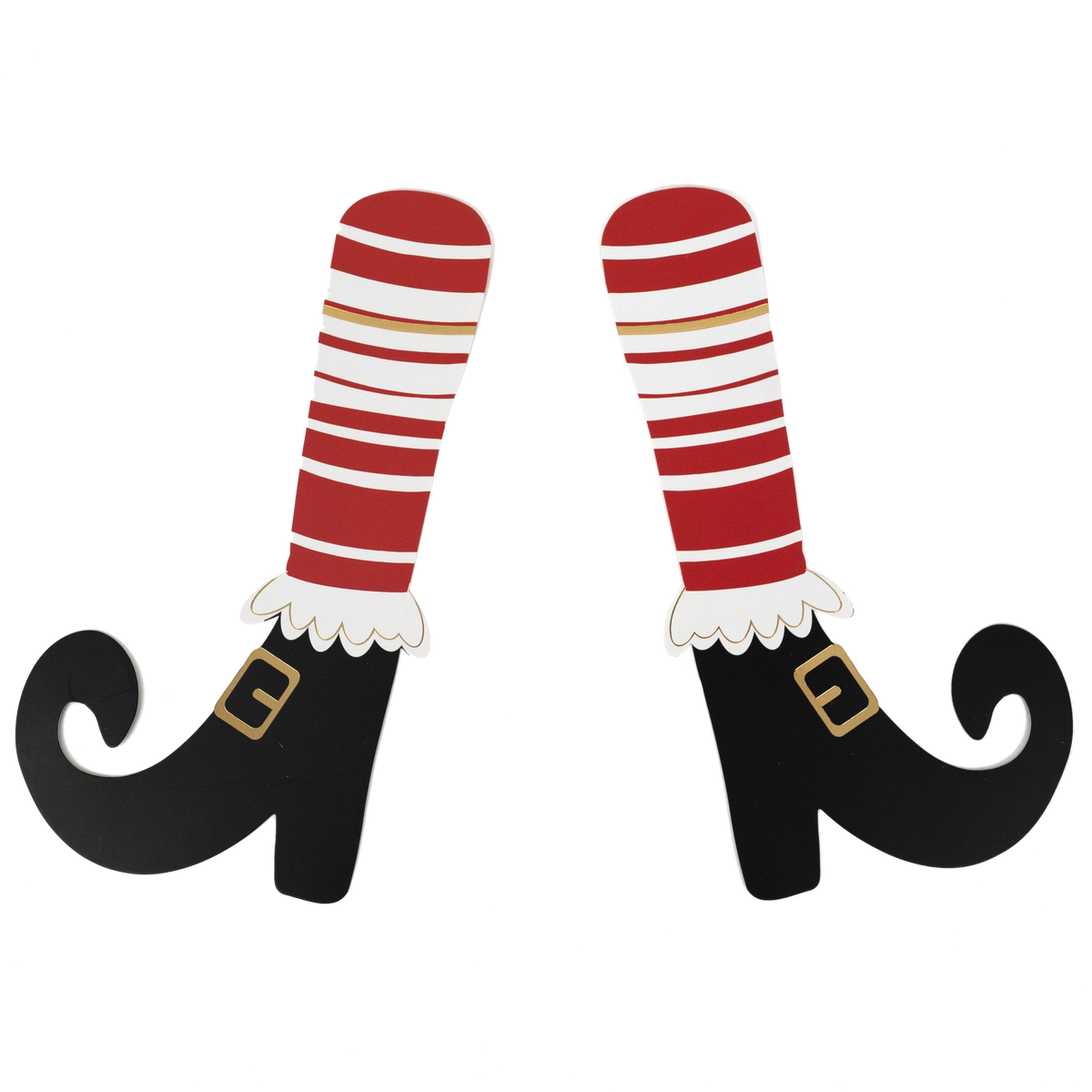 (6) Elf Legs Paper Table Accents
