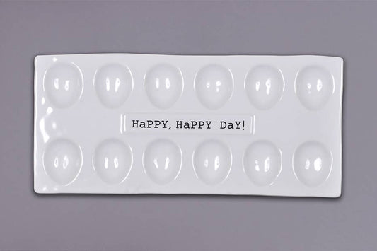 Happy Day eggdish.           (25)