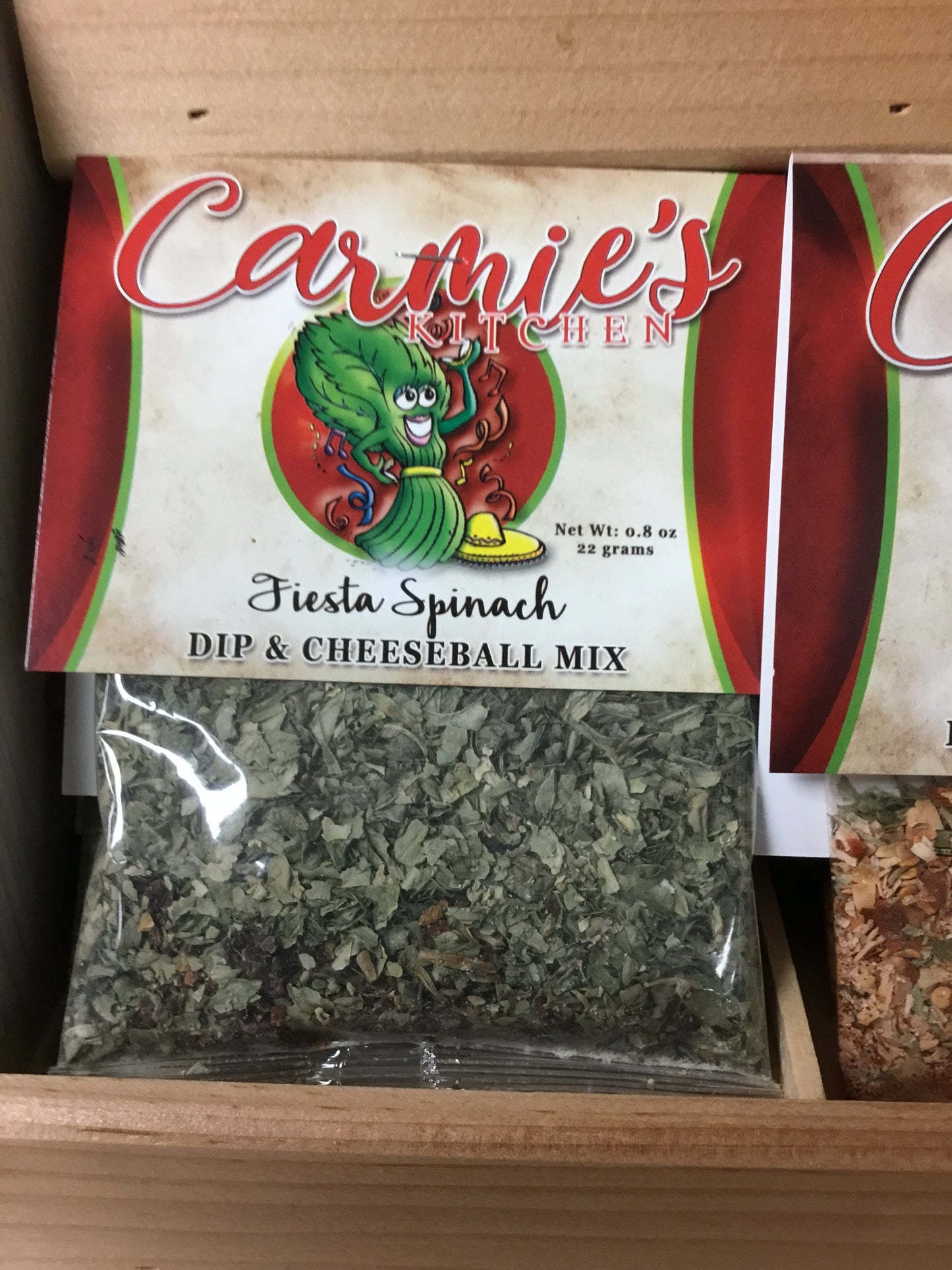 Fiesta Spinach Dip And Cheese Ball Mix