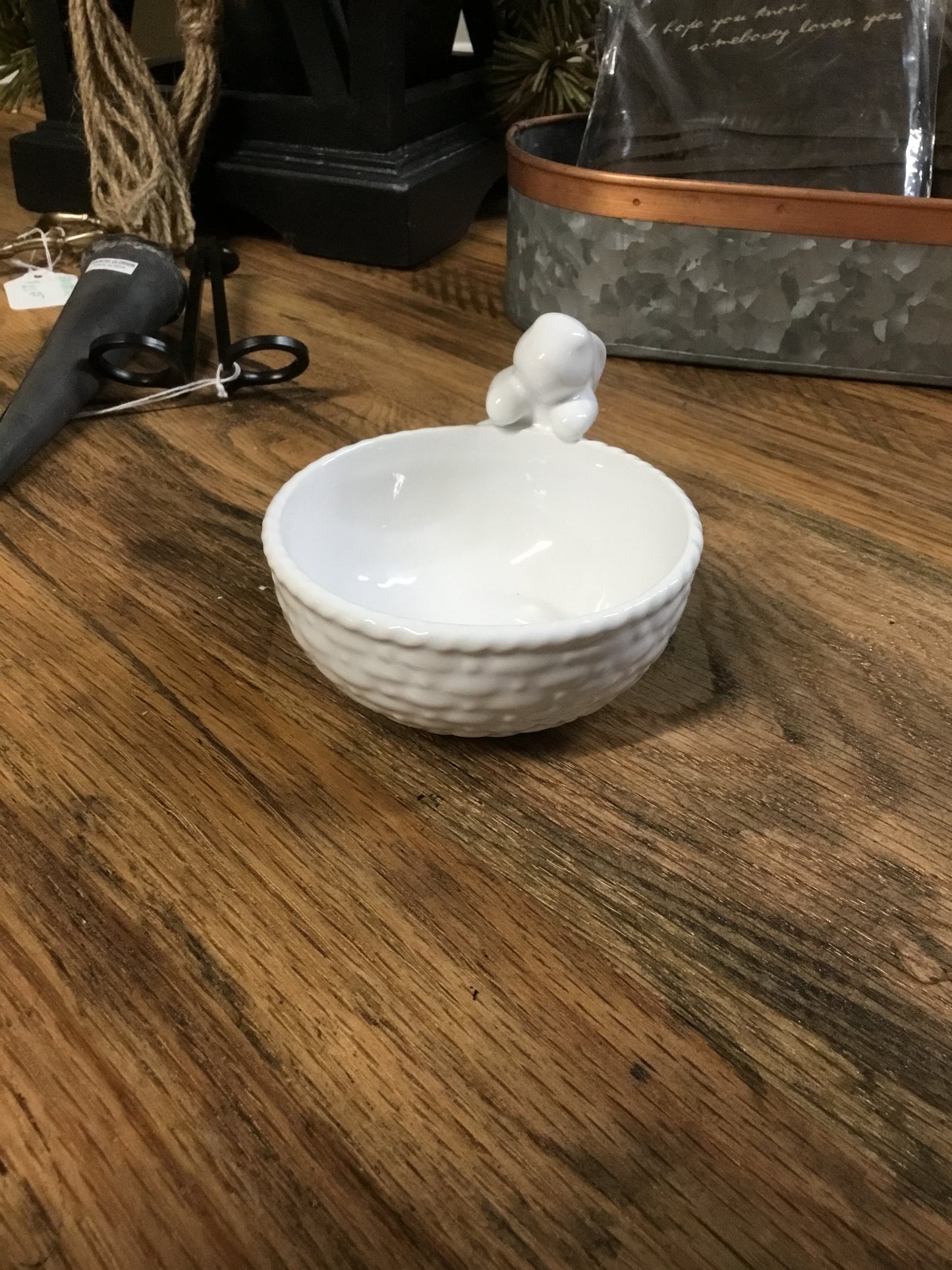 82102 Bunny Tidbit Dish Two's