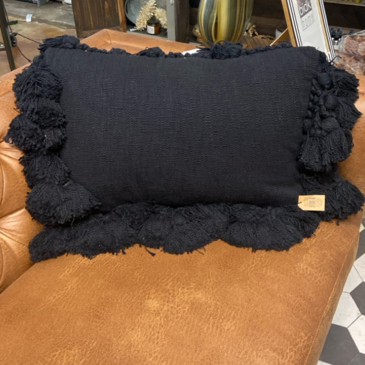 6  24x16 Woven Cotton Pillow
