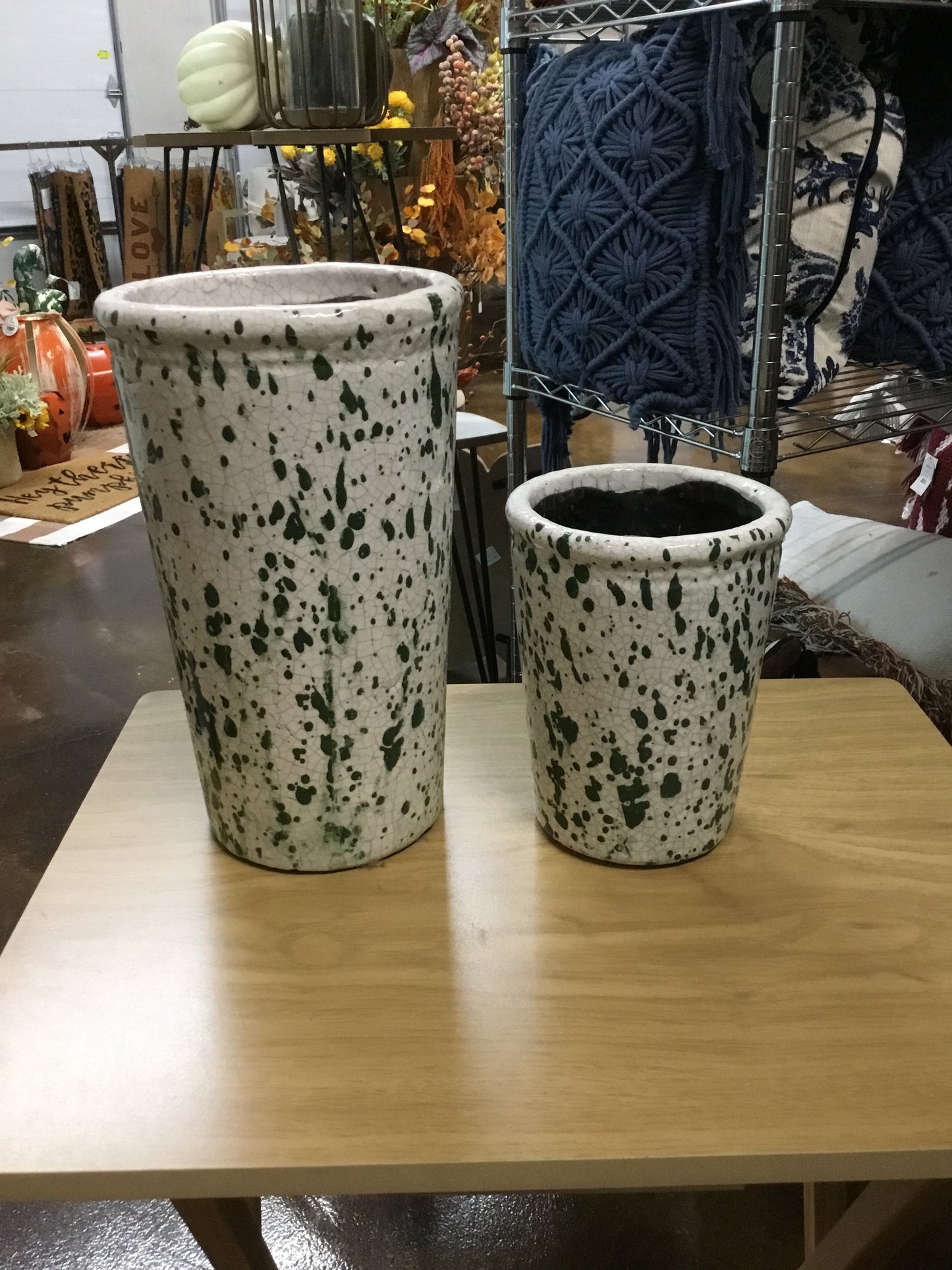Verde Splash Vase 2 Sizes