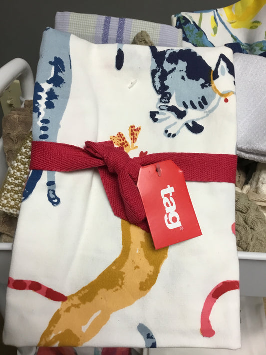 G13267-TG Cat Play Dishtowel Set Of 2