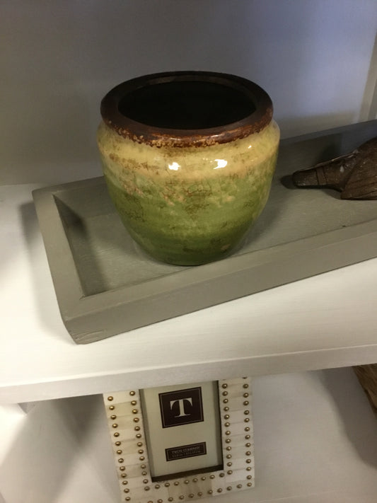Ecl00667-Phc Chartreuse Glazed Ginger Jar Medium