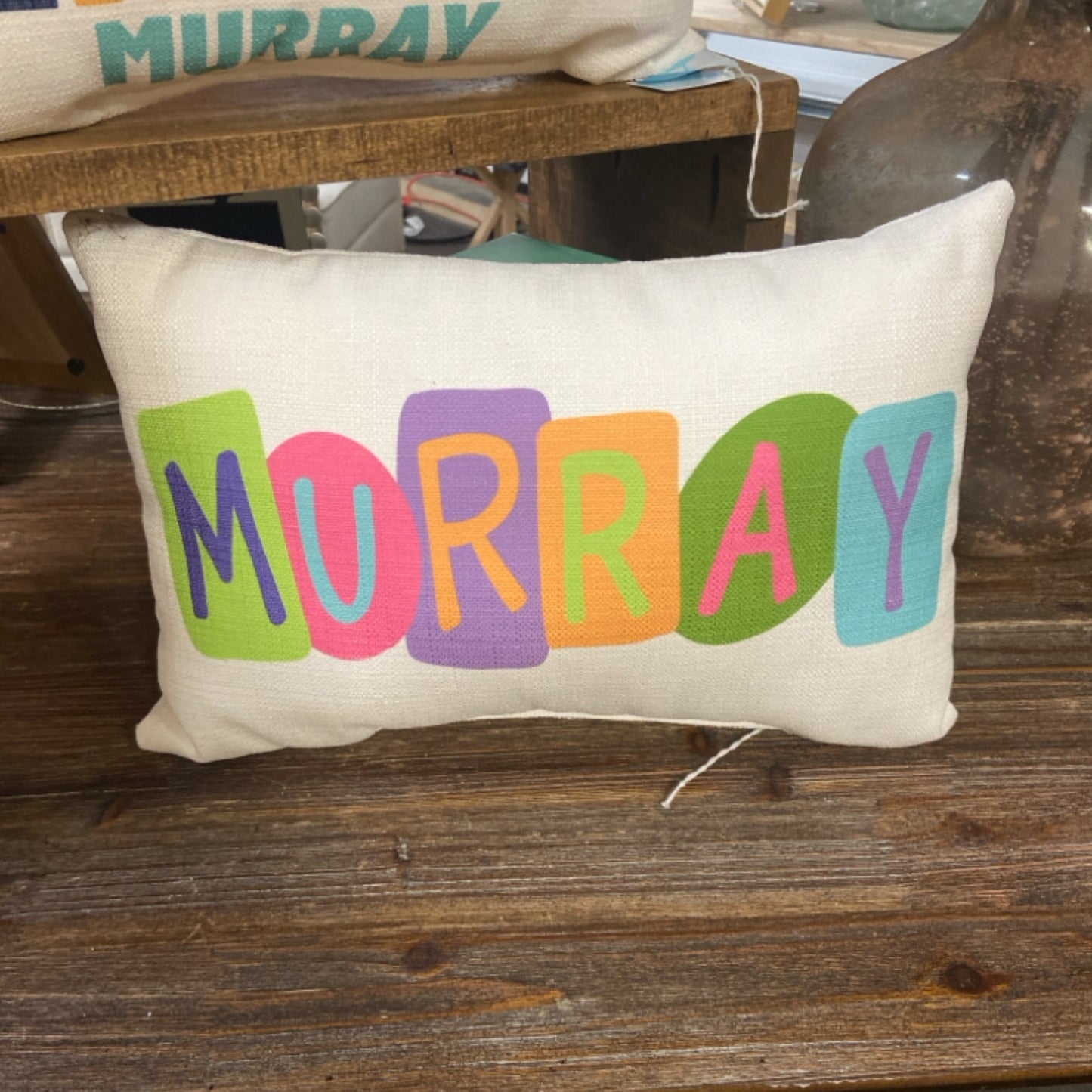 6 UM1-P5 Murray Ky Cheer Lumbar Pillow 12x18                           (25)
