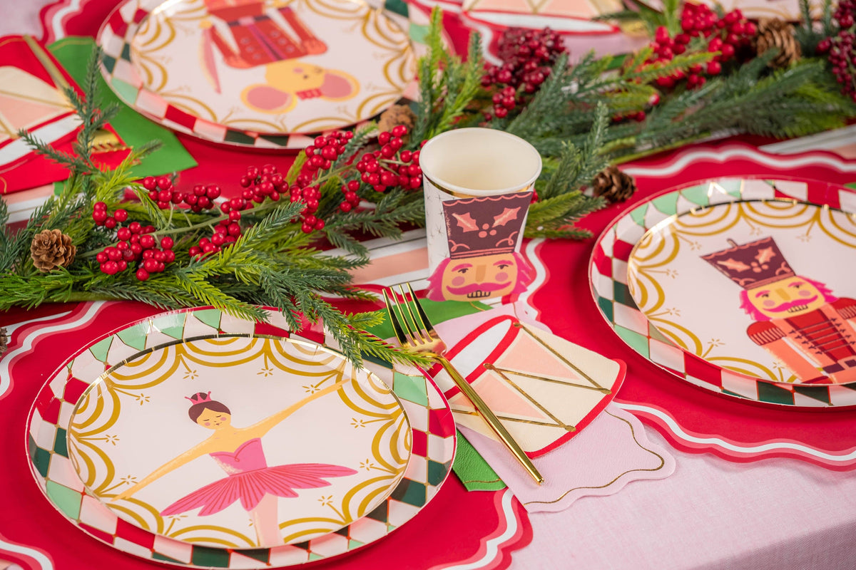 6 Nutcracker Dessert Plate