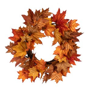 24" Maple Wreath.            25