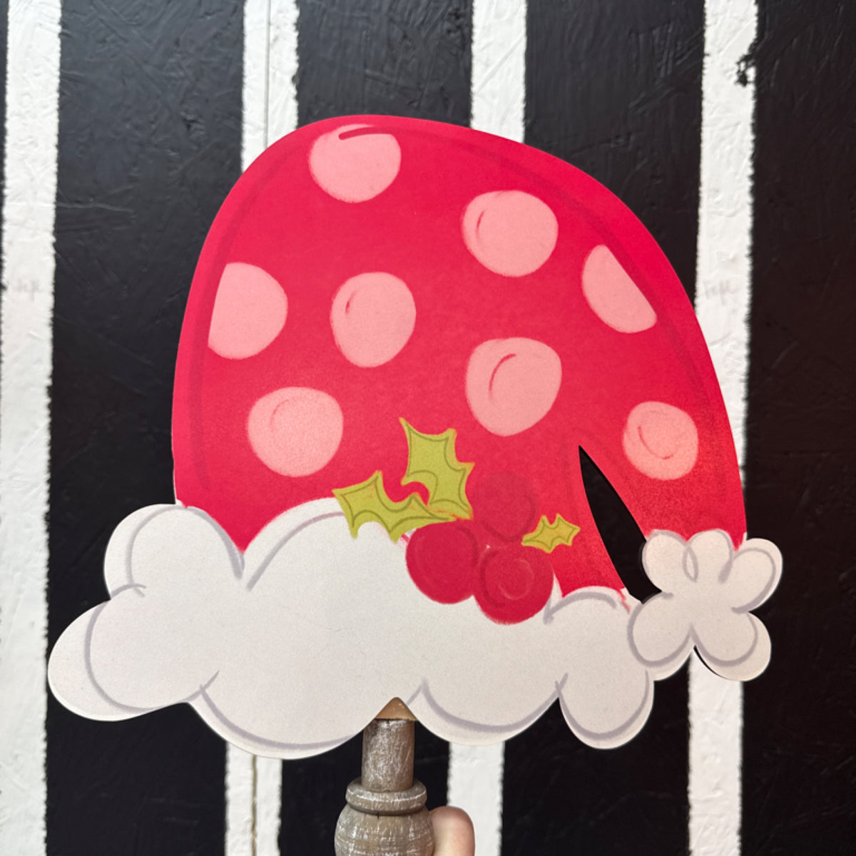 6 Santa Hat Topper