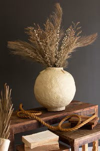 Paper Mache Urn 15"                       (25)